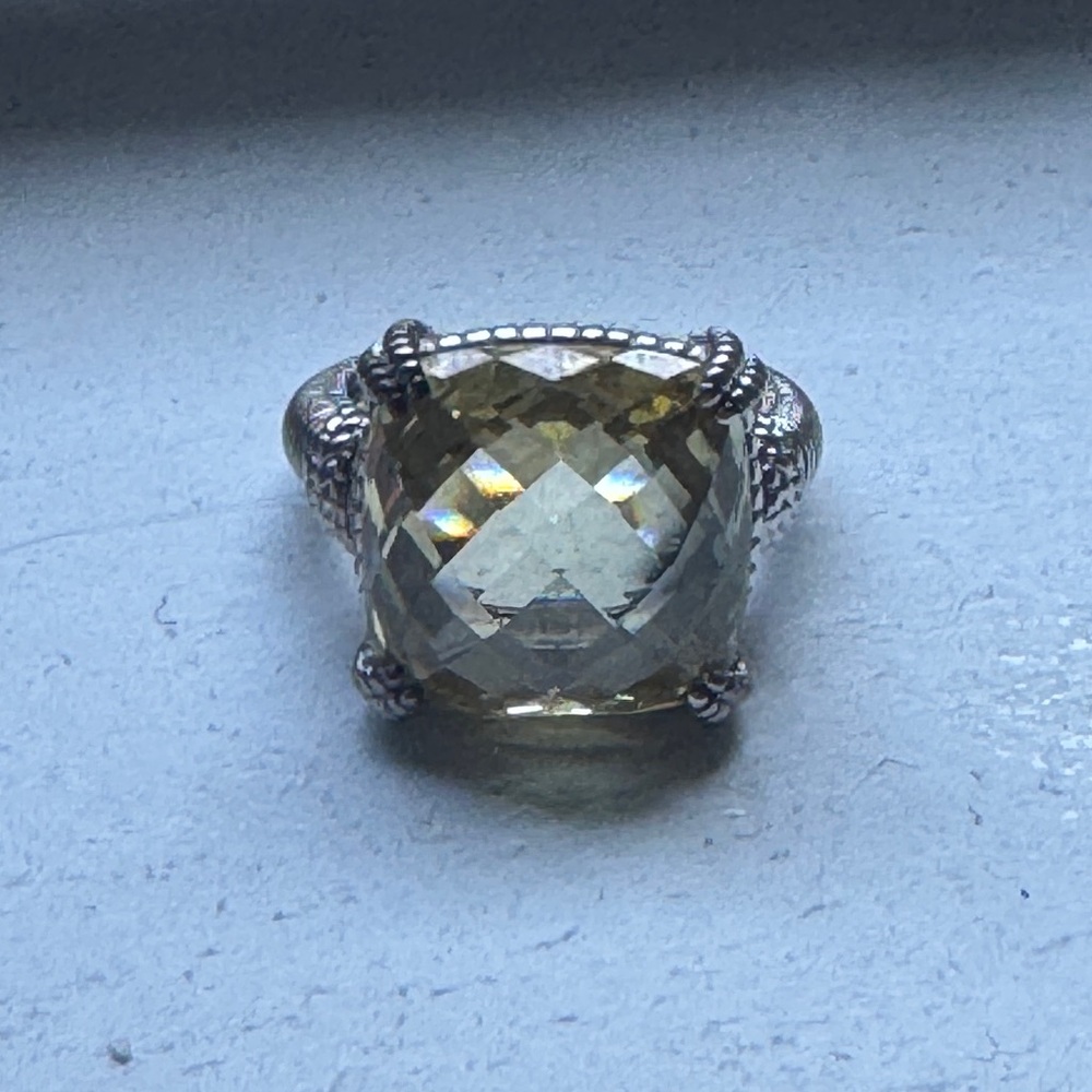 Judith Ripka cocktail ring